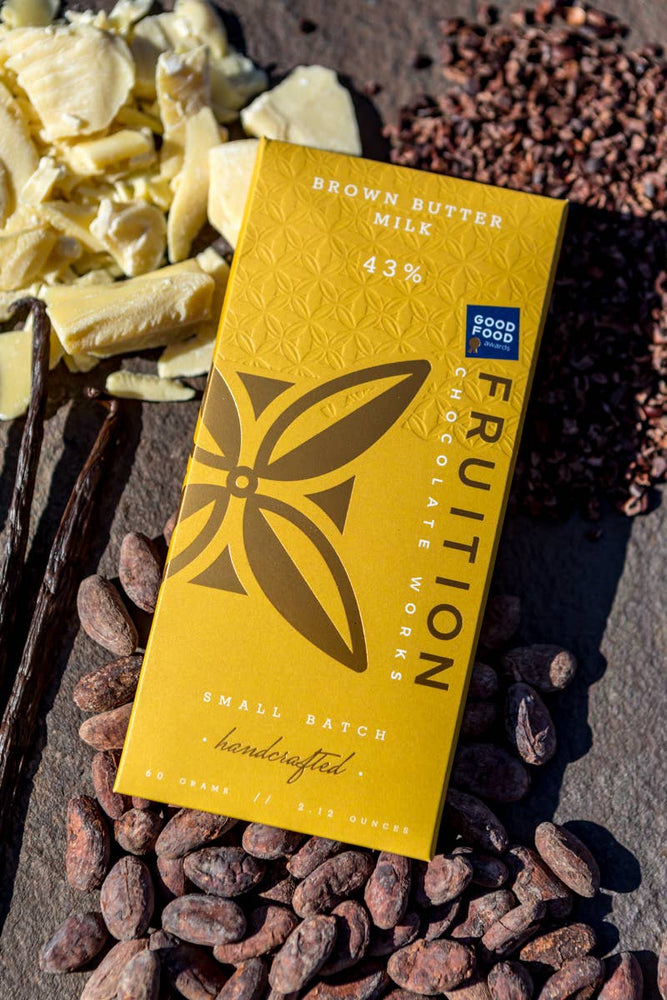 Fruition Chocolate Works - Brown Butter Milk Chocolate 43%