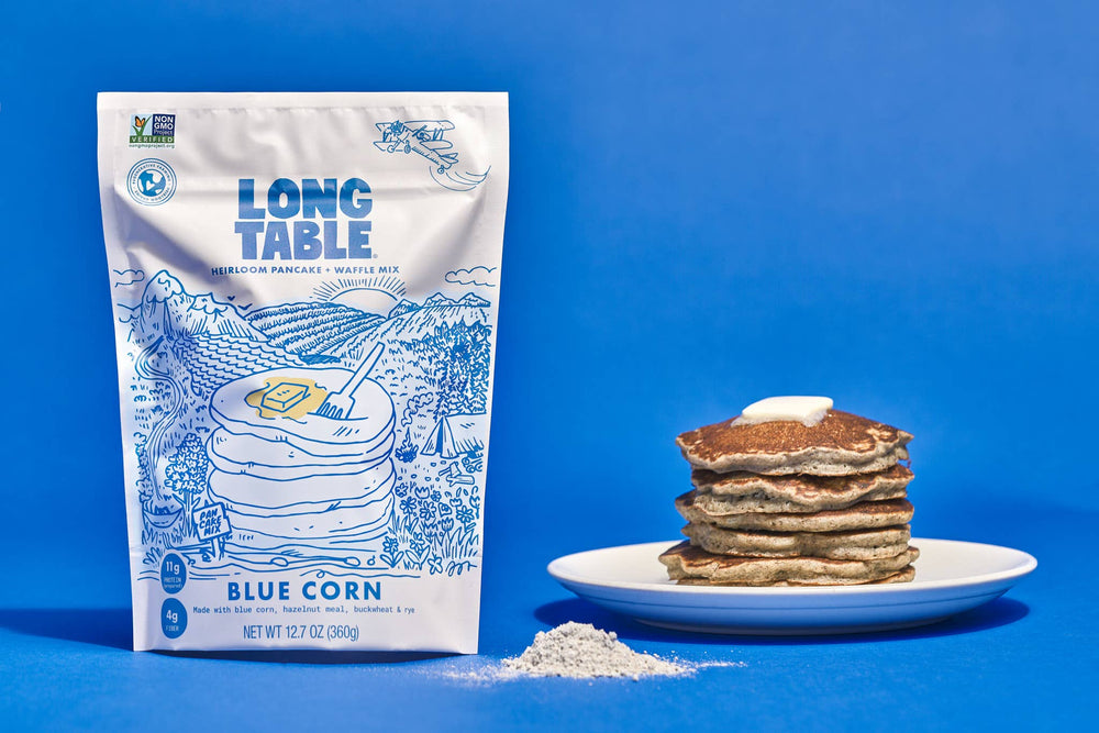 Long Table - Blue Corn Pancake Mix