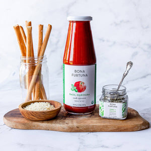 Bona Furtuna Organic Basil Marinara Pasta Sauce