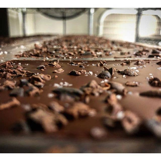 Dick Taylor Craft Chocolate Brown Butter w/ Nibs & Sea Salt 73% Dark Chocolate