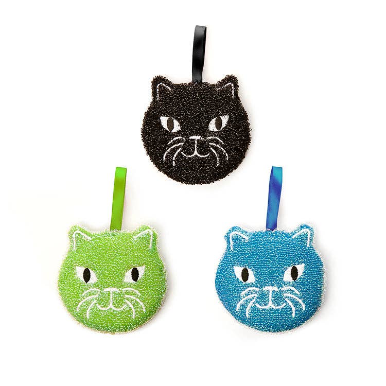 Cat Sponges, Set Of 3