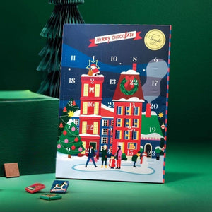Venchi - Christmas Chocolate Advent Calendar with Build-In Stand