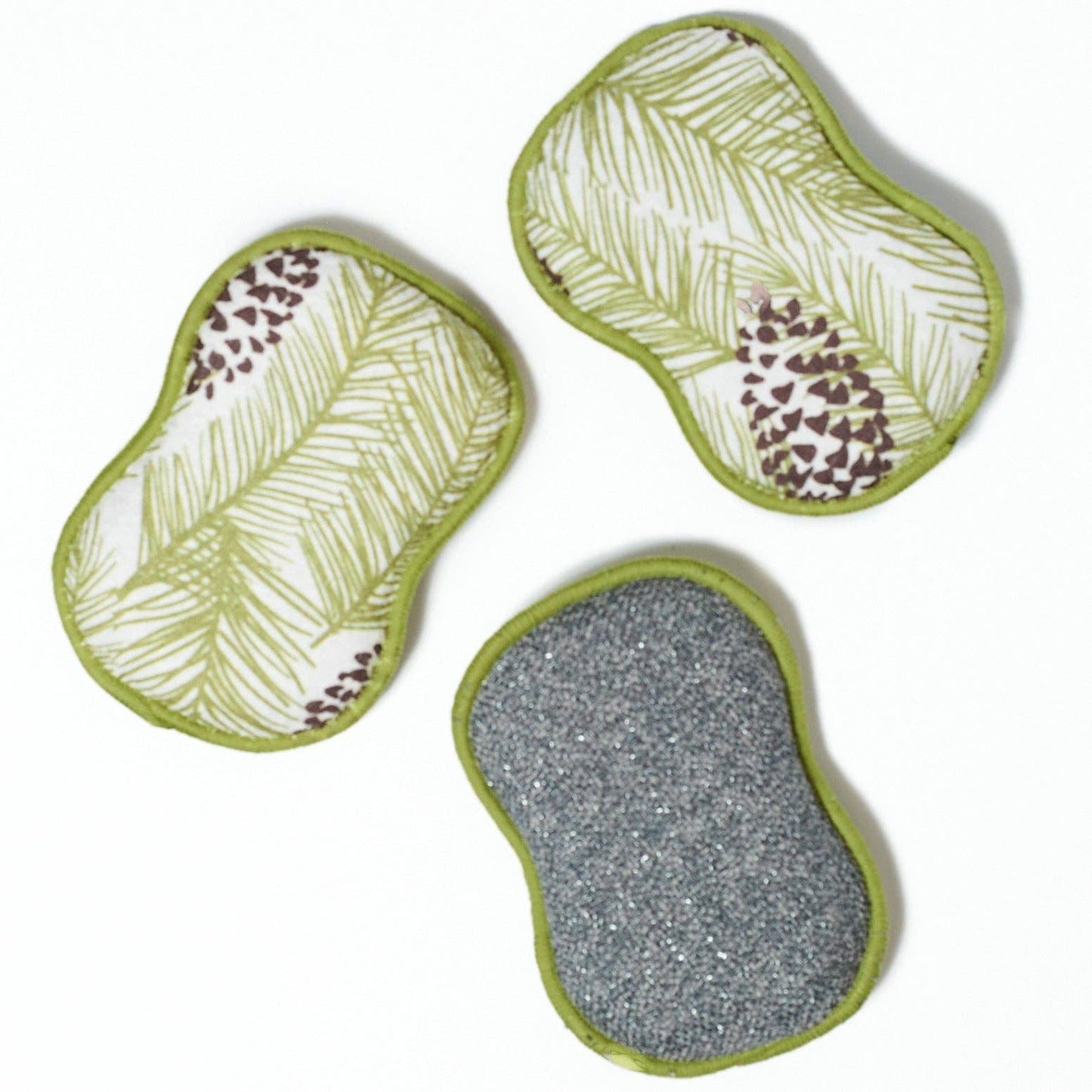 Once Again Home RE:usable Sponges  - KN Greens Pine, Set of 3
