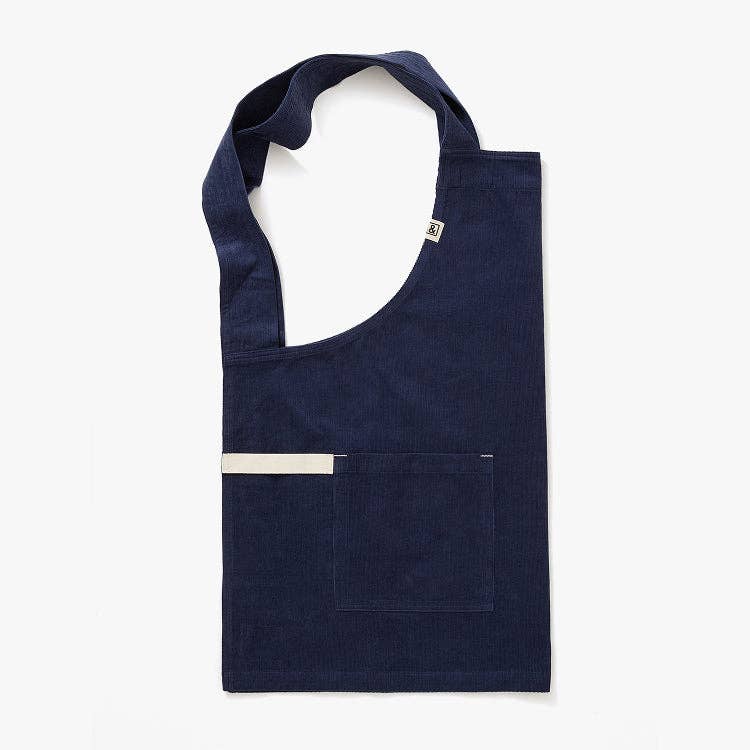 Hedley & Bennett The Corduroy Smock Apron - Blueberry