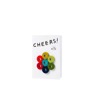 Graf Lantz - Wine-Ote's Merino Wool Felt Wine Marker Note Card