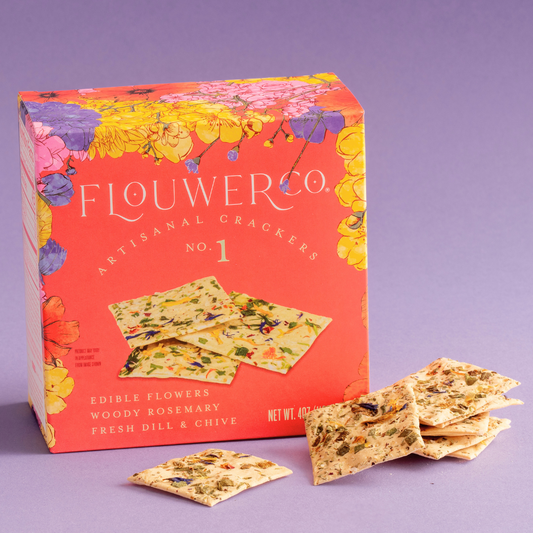 FLOUWER CO. - No. 1 - Artisanal Crackers, Case of 12