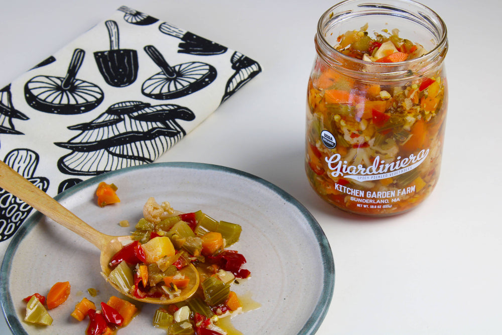 Kitchen Garden Farm Organic Giardiniera Pickled Vegetables