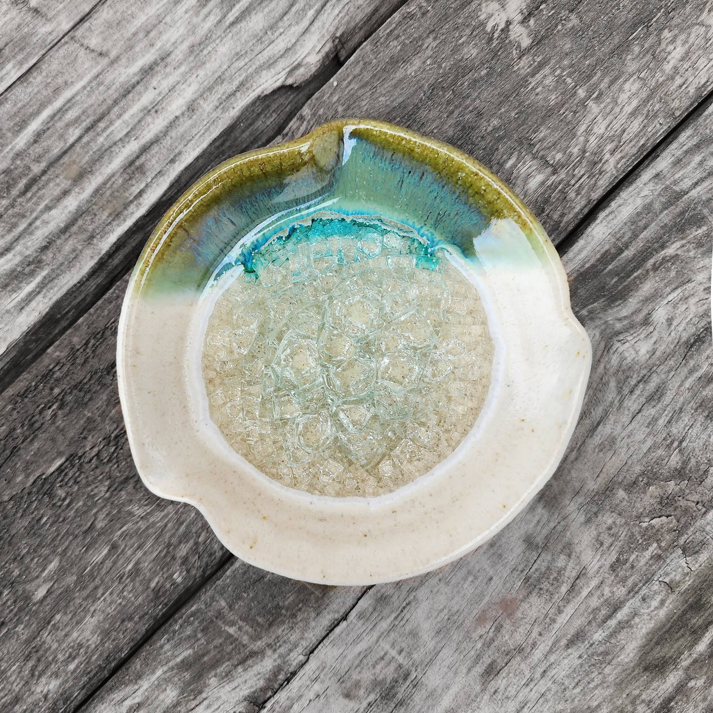 Ceramic Pottery Small Ripple Pottery Dish, Assorted
