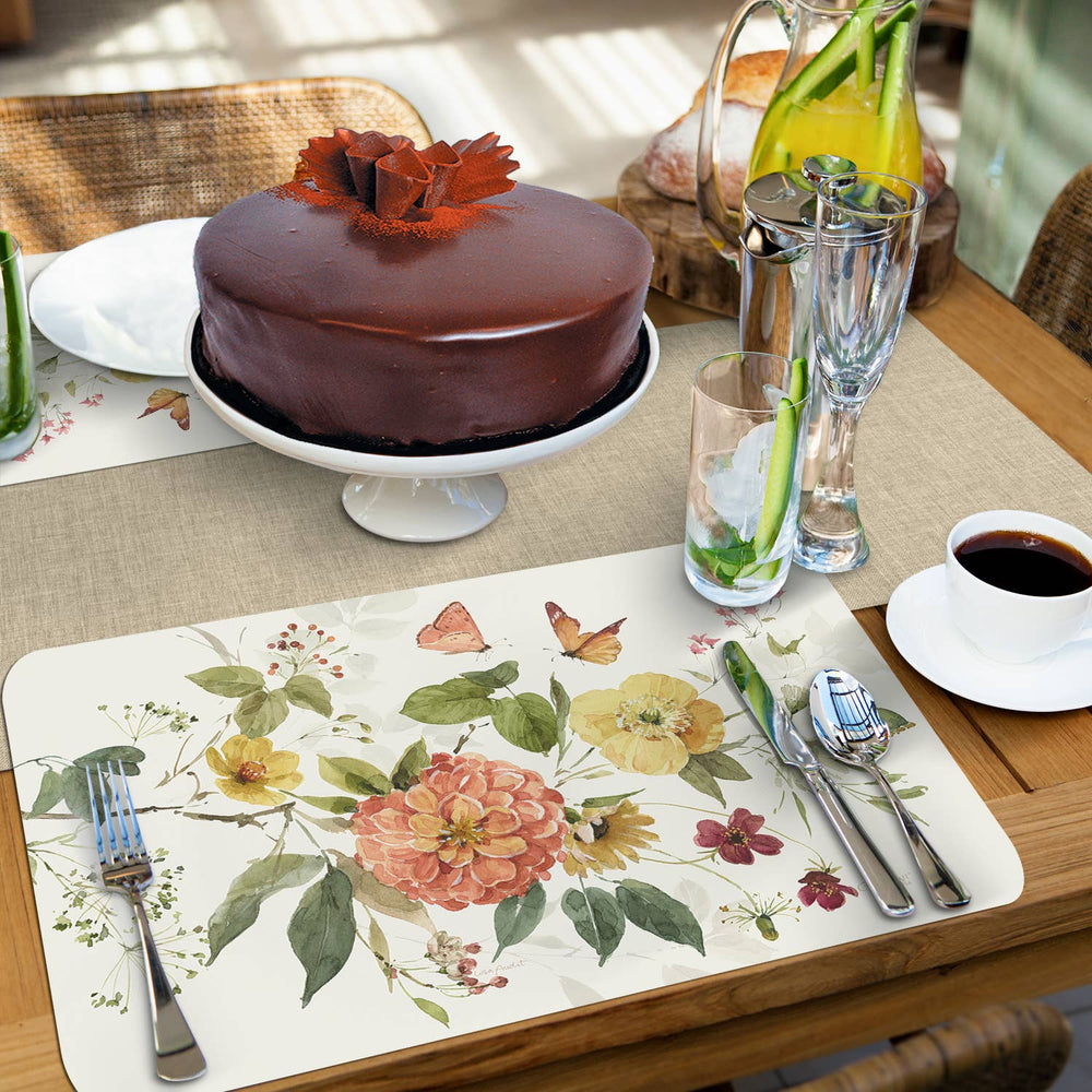 Blessed by Nature Reversible Flexible Plastic Placemat