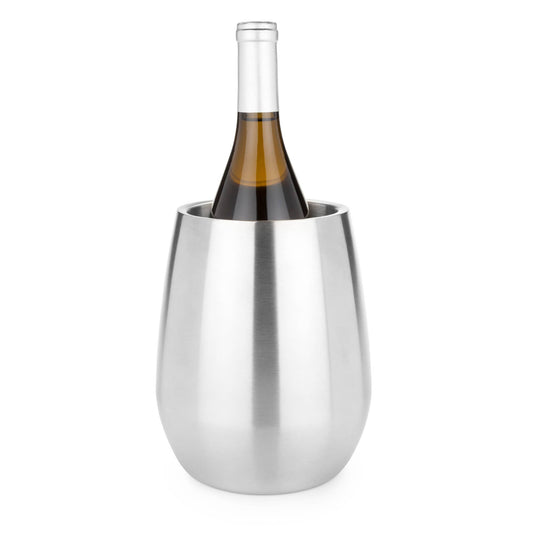 Viski Stainless Steel Double Walled Insulated Wine Bottle Chiller