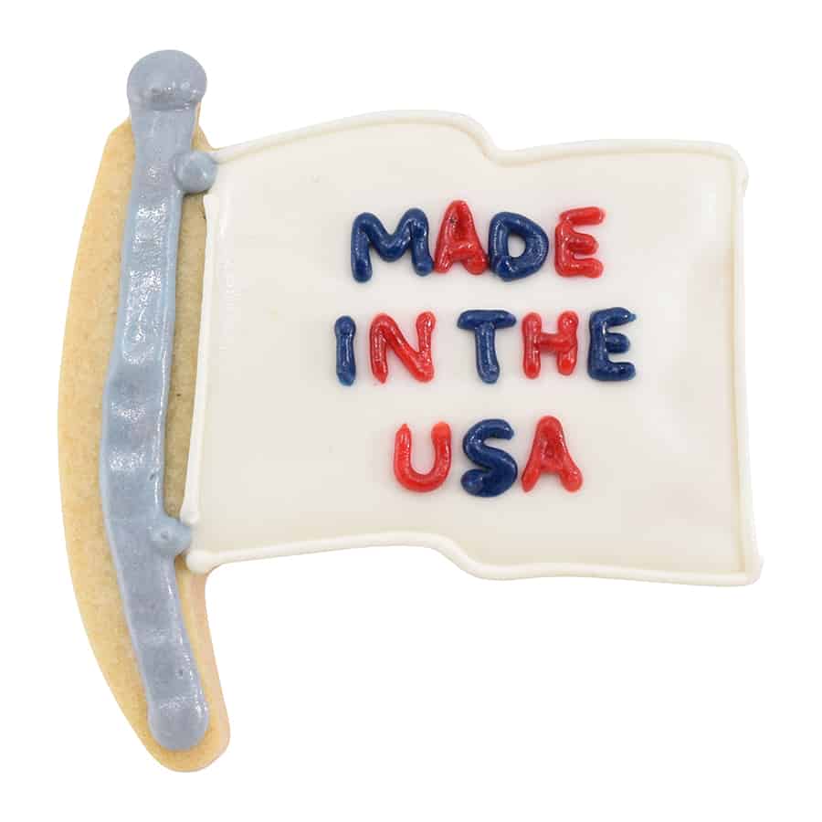 Flag Cookie Cutter, 3.25"