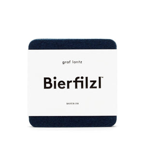 Graf Lantz - Bierfilzl Merino Wool Felt Square Coaster Solid 4 Pack