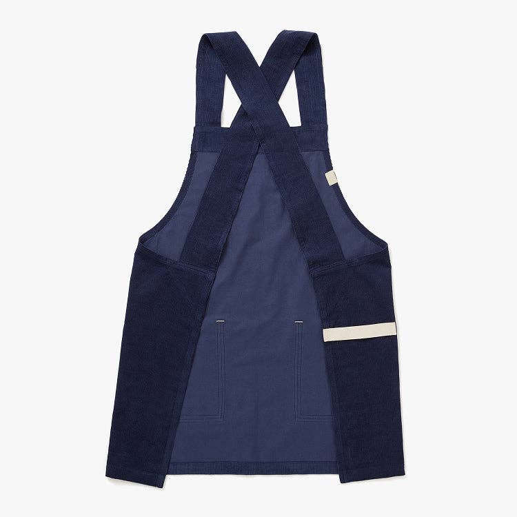 Hedley & Bennett The Corduroy Smock Apron - Blueberry