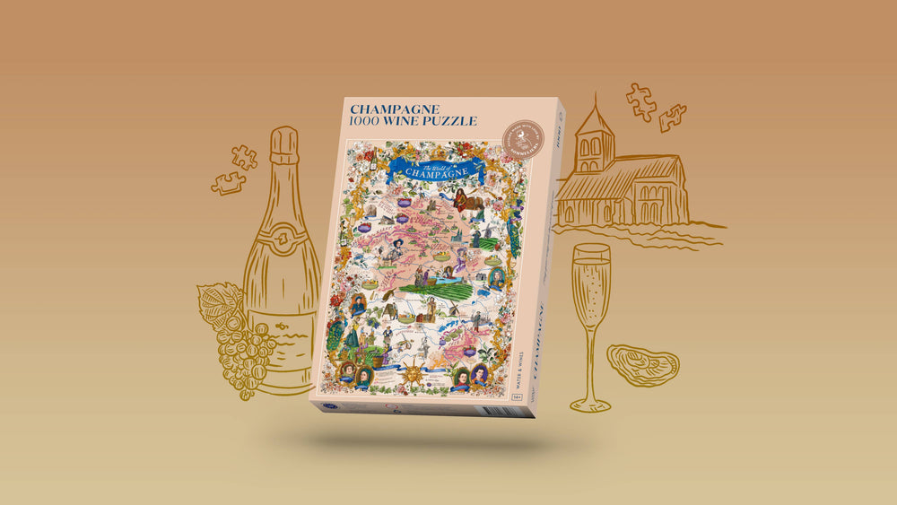 Water & Wines - Wine Puzzle - Champagne