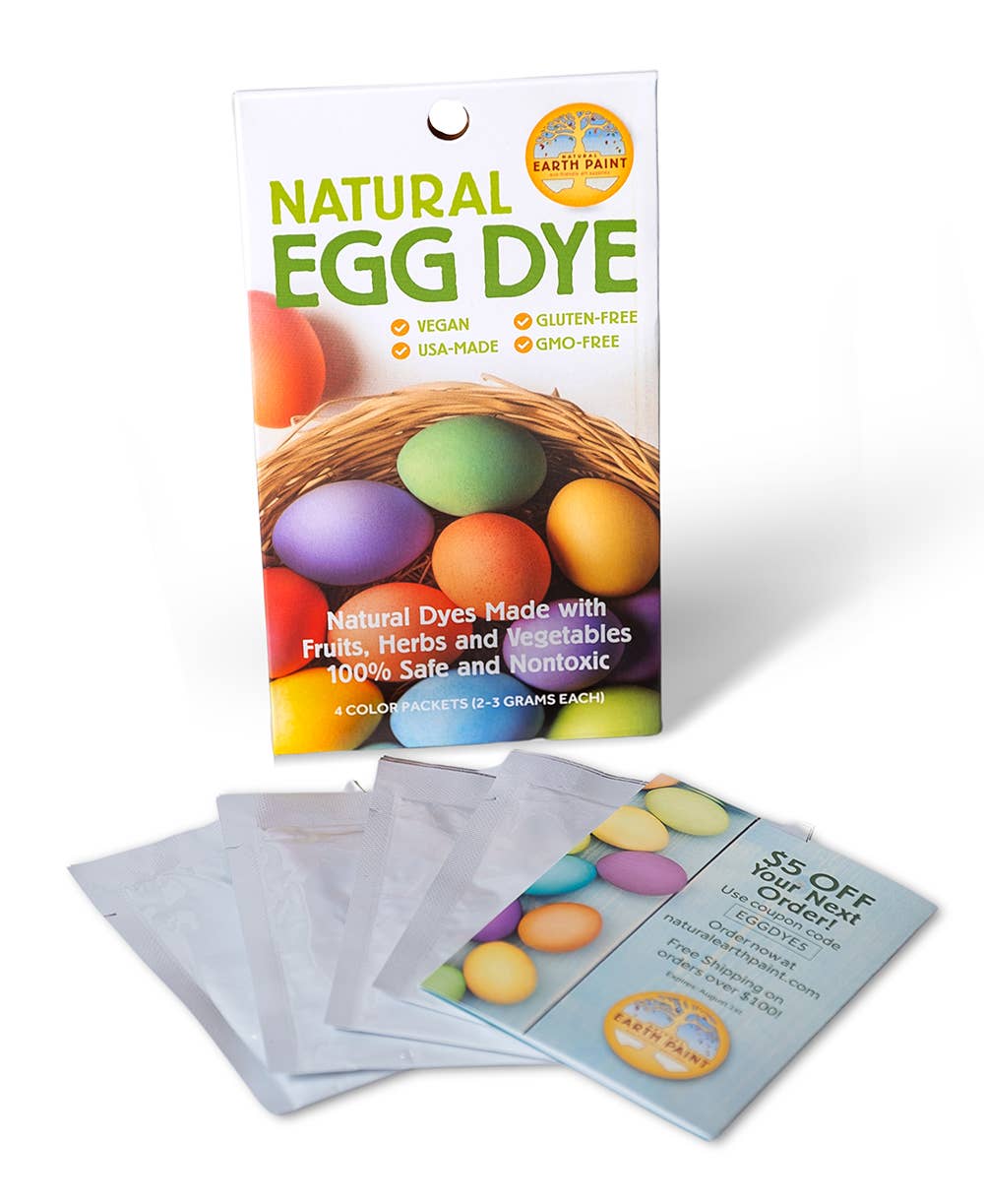 Natural Earth Paint Natural Egg Dye Kit