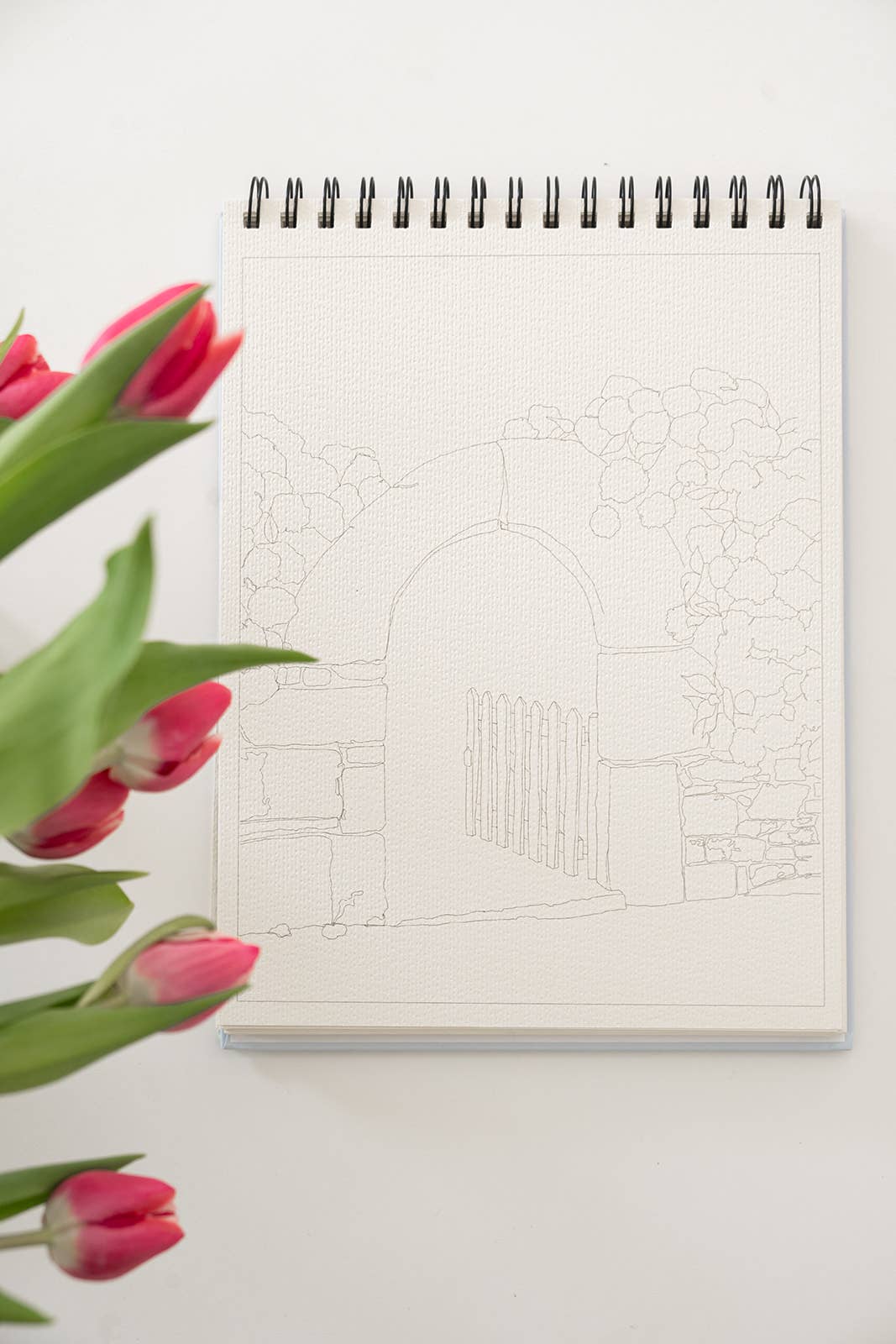 Bailey Rae Studio Landscape Watercoloring Book