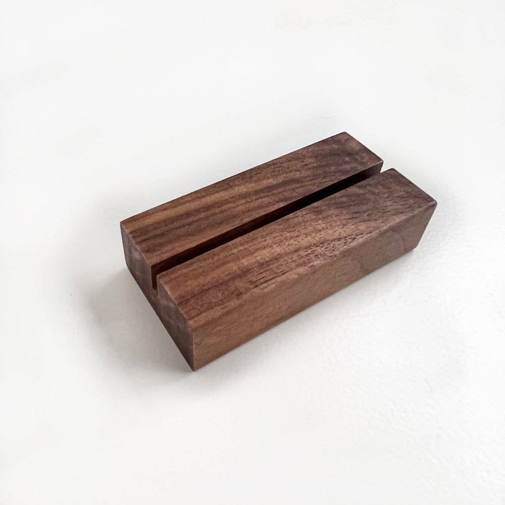 emily lex studio Wood Card Holder
