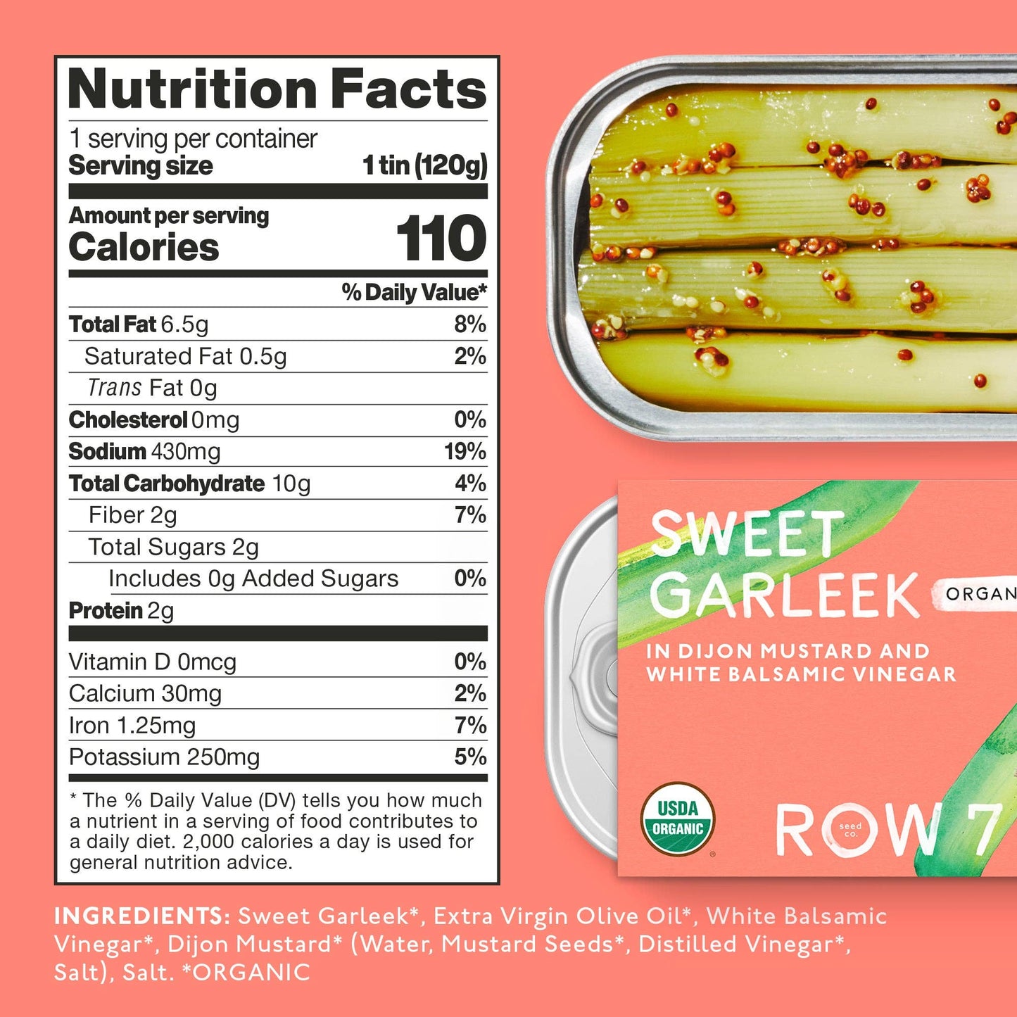 Row 7 Sweet Garleek Tin