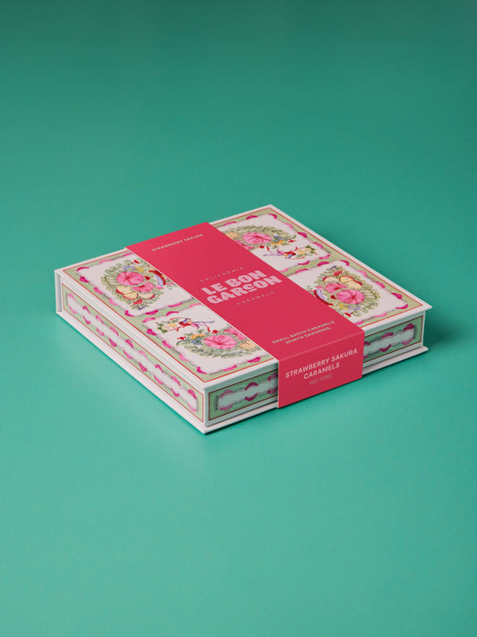 Le Bon Garcon Strawberry Sakura Caramels, 6oz