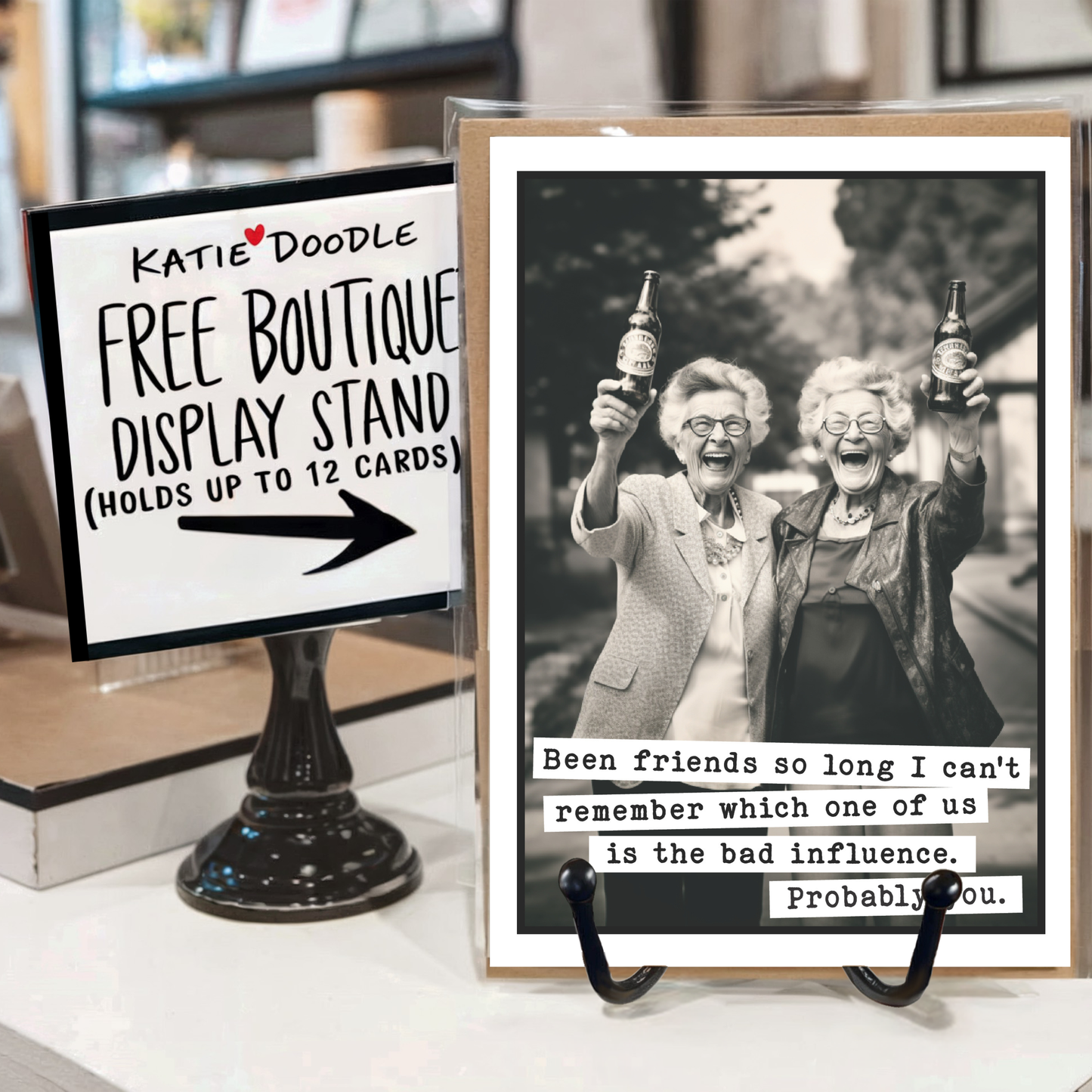 Katie Doodle | Boutique Greeting Cards & Birthday Gifts - Funny Birthday Greeting Cards for Women, Best Friend Gifts