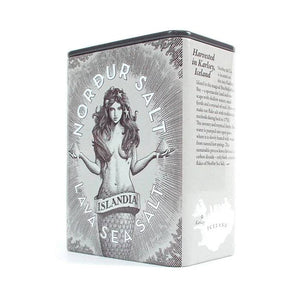 Nordur Salt Sea Salt Lava Tin, 3.5 oz