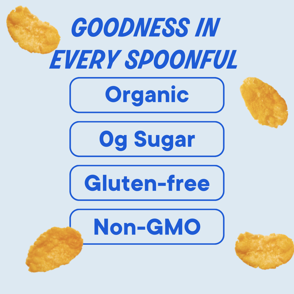 The Real Cereal Company Organic Corn Flakes