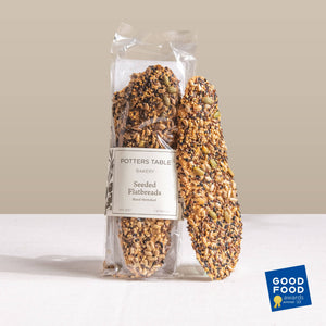 Potters Table - Seeded Olive Oil Flatbreads