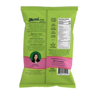 Nemi Snacks - Mexican Lime - Crunchy Nopales Cactus Snacks