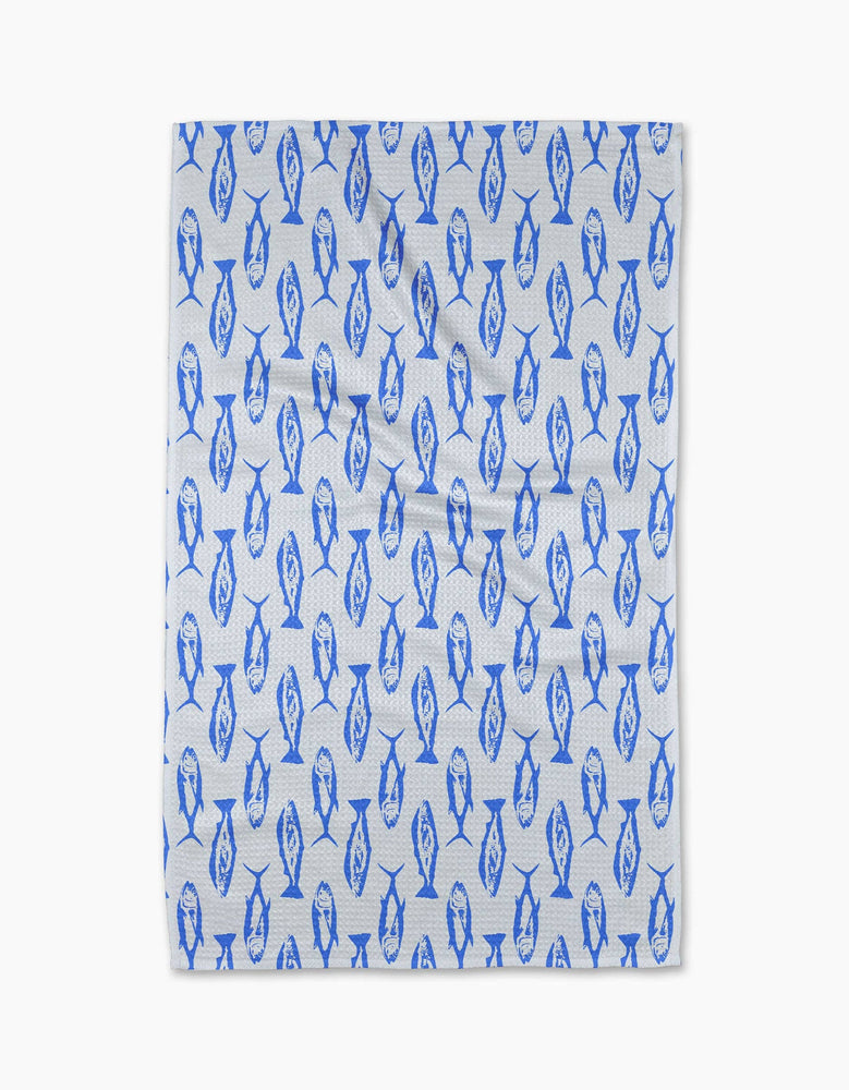 Geometry - Coastal Catch Tea Towel
