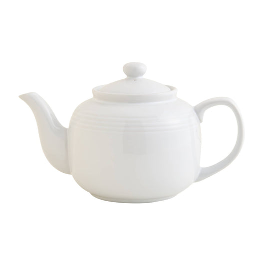 House of Prill Porcelain Teapot with Infuser, 6-Cup, 32oz.