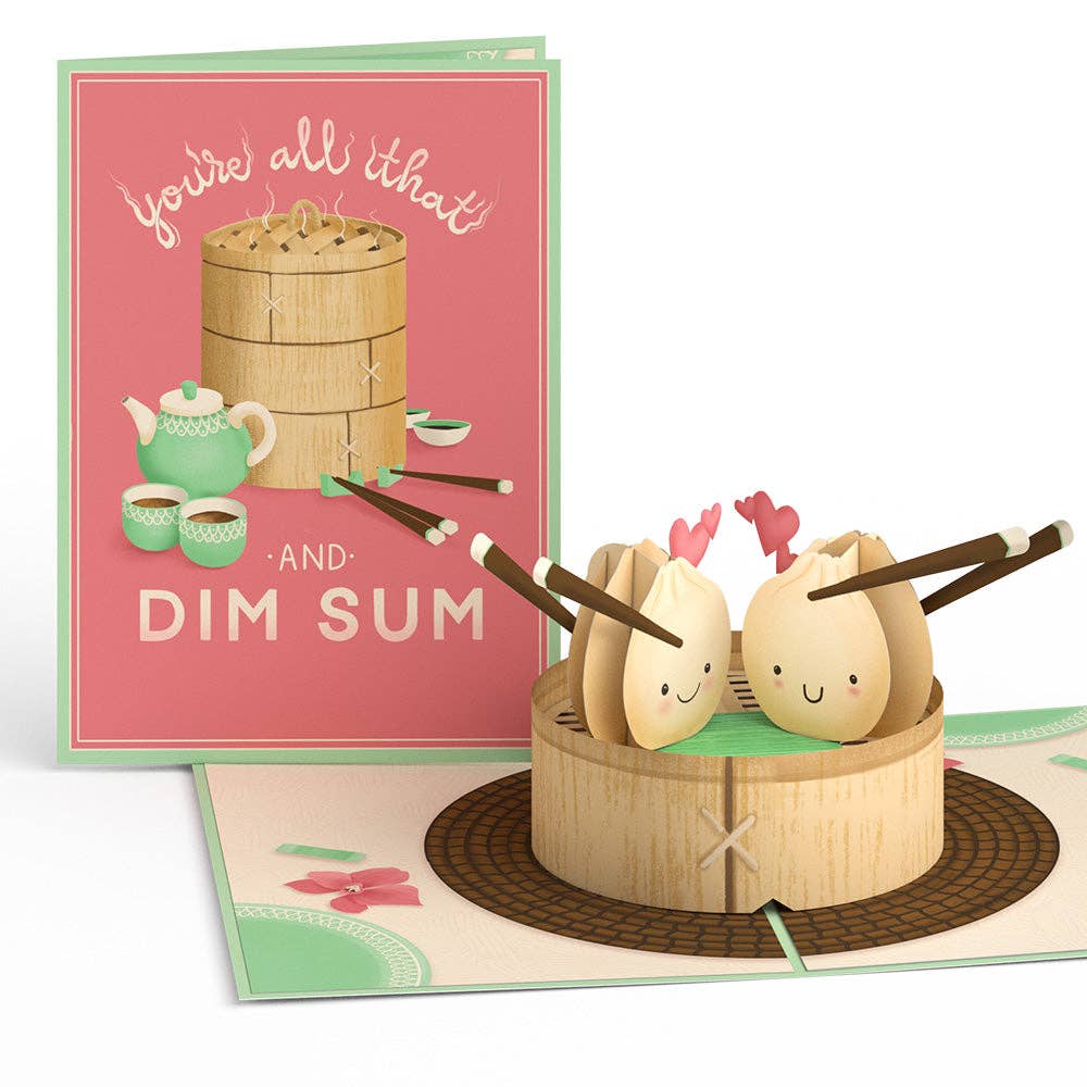 Lovepop You're All That and Dim Sum Pop-Up Card