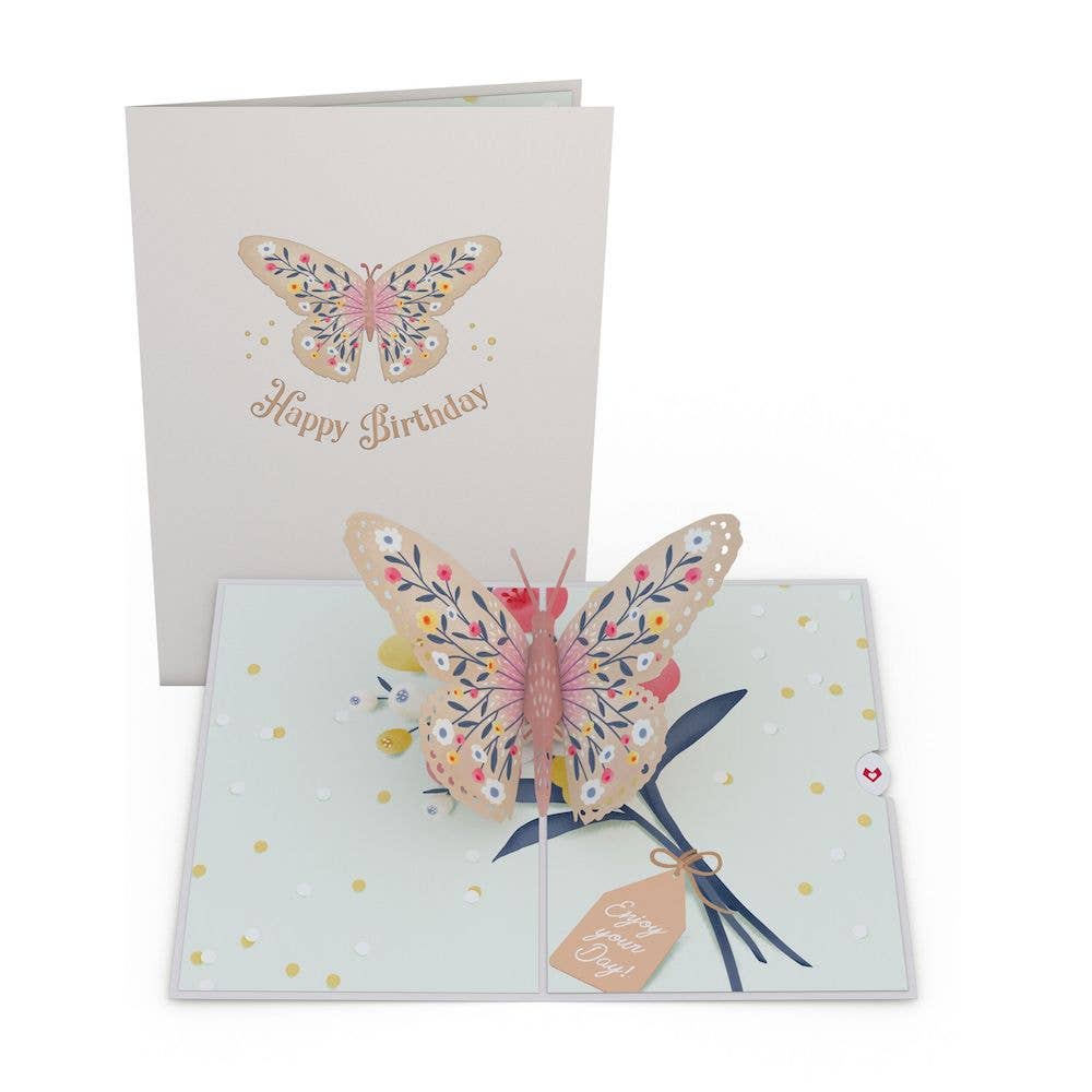 Lovepop Birthday Butterfly Pop-Up Card