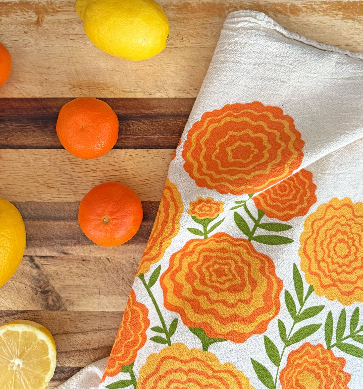 The Neighborgoods Mari Berry Tea Towel, Set of 2