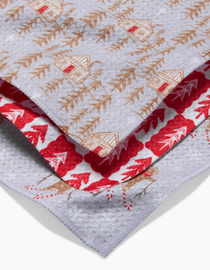 Geometry - Gingerbread Homestead Dishcloth Set