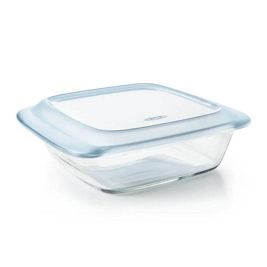 OXO Glass Baking Dish with Lid, 2 qt