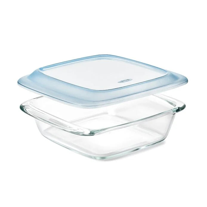 OXO Glass Baking Dish with Lid, 2 qt