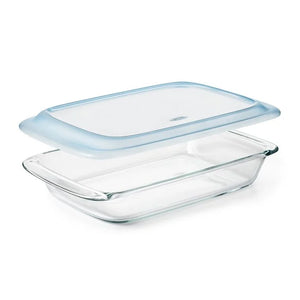 OXO Glass Baking Dish with Lid, 3 qt