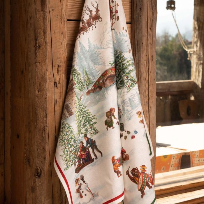 Tessitura Toscana Telerie - Incanto Verde Kitchen Towel