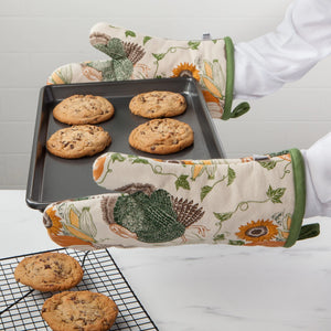 Cornucopia Spruce Oven Mitt