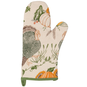 Cornucopia Spruce Oven Mitt