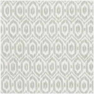 Caspari Amala Ikat Gray Cocktail Napkins, Set of 20