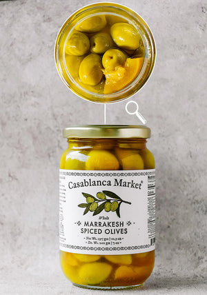 Casablanca Market Marrakesh Spiced Green Olives, 10.5 oz