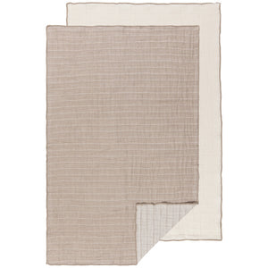 Dove Gray Double Weave Dishtowels - 2 PC