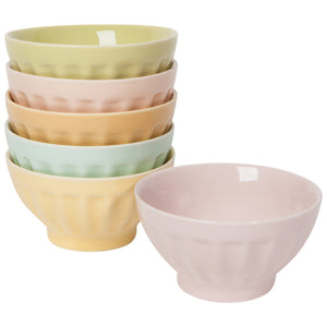 Flora Sundae Bar Pinch Bowls - 6 PC