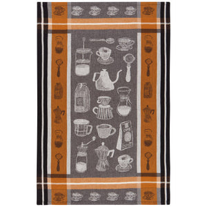 Coffee Break Jacquard Tea Towel