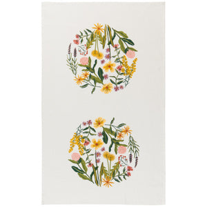 Bees & Blooms Terry Dishtowel