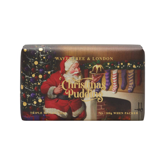 Wavertree & London Christmas Pudding Soap Bar
