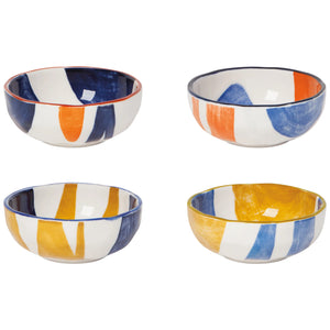 Canvas Pinch Bowls, Set of 4