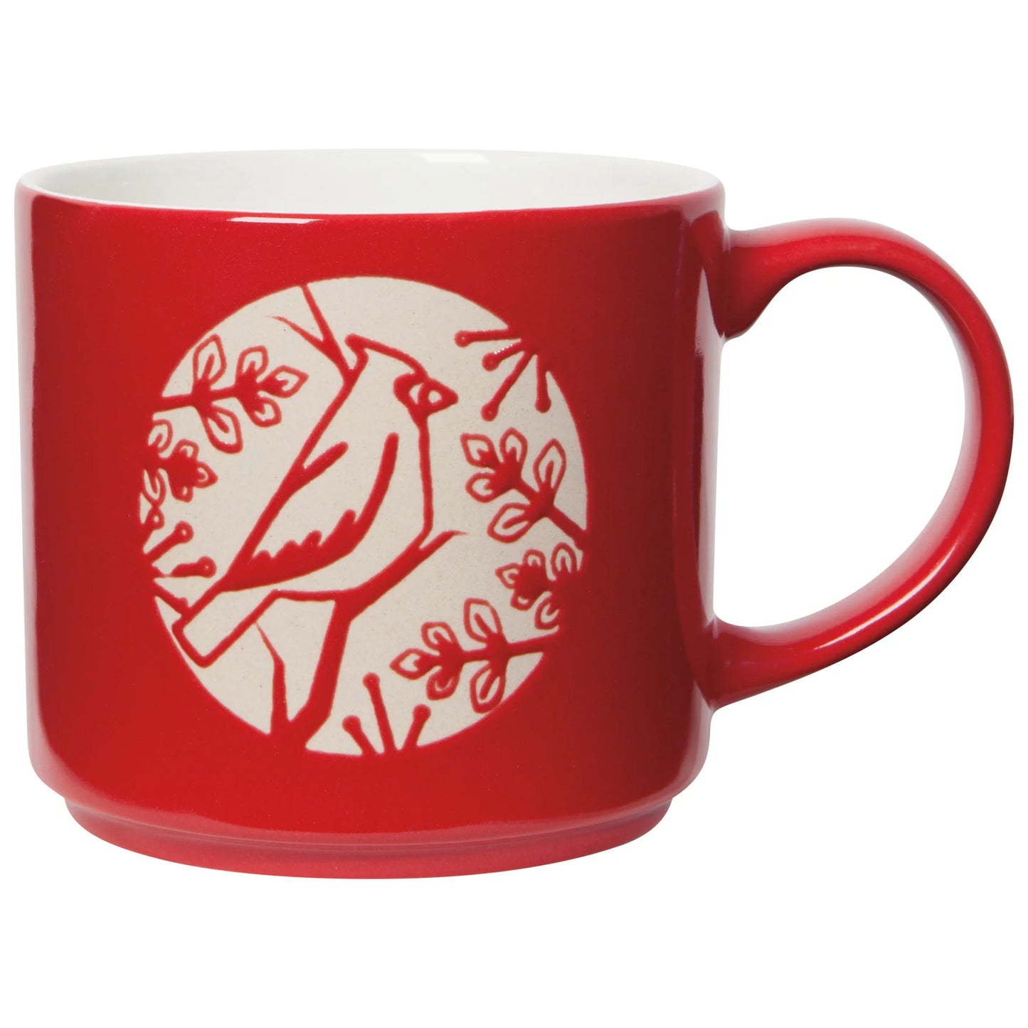 Good Tidings Cardinal Stacking Mug - 16 oz