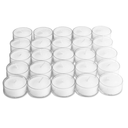 Clear Tealights, 25pc